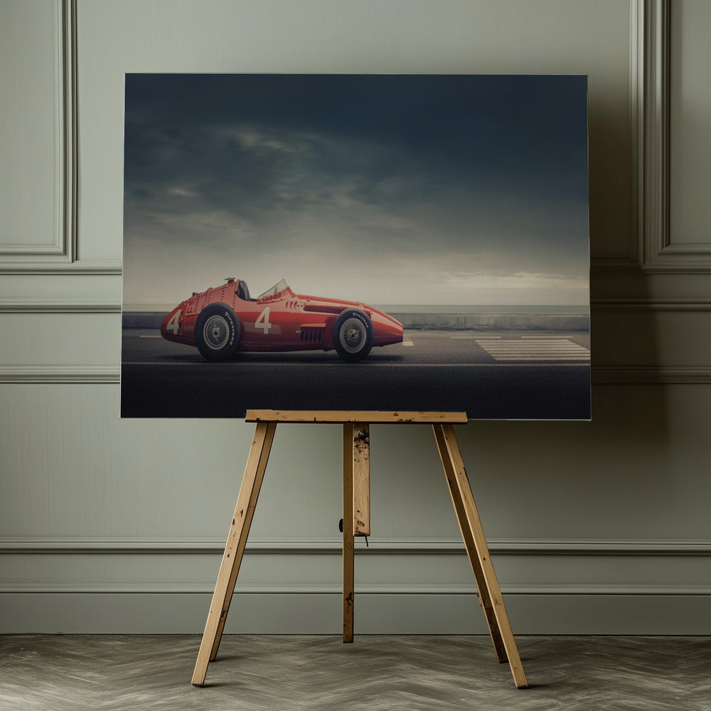 Maserati F250 - Poster / Art Print - interiör
