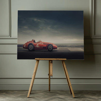 Maserati F250 - Poster / Art Print - interiör