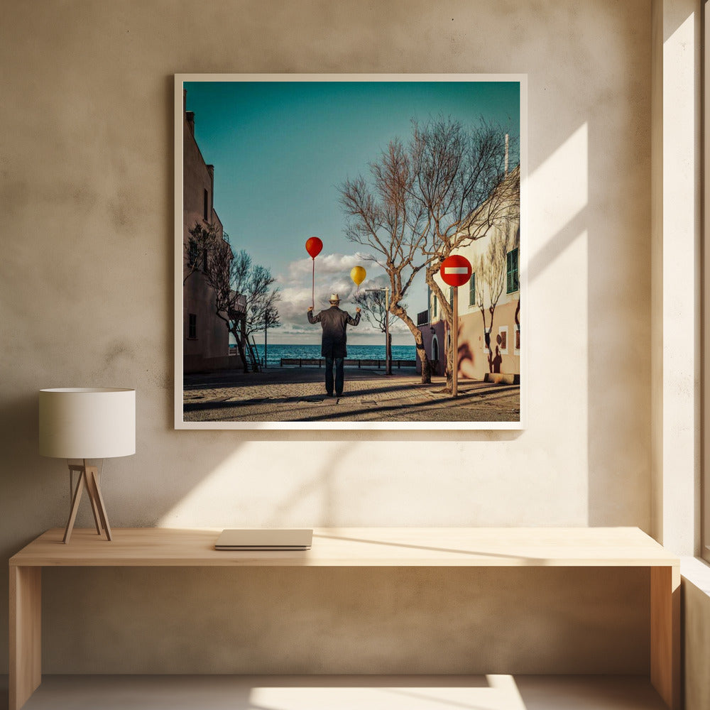 le vent te portera - Poster / Art Print - interiör