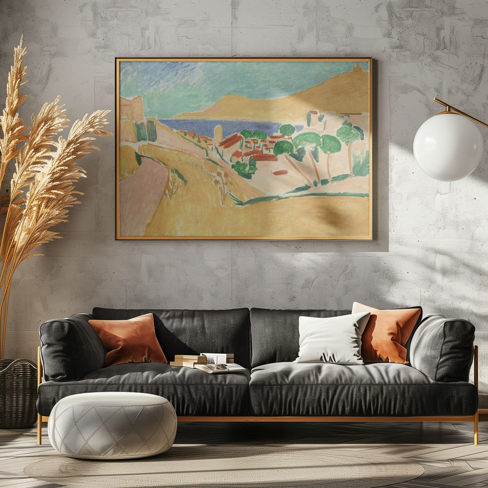 Collioure En Aout - Poster / Art Print - interiör