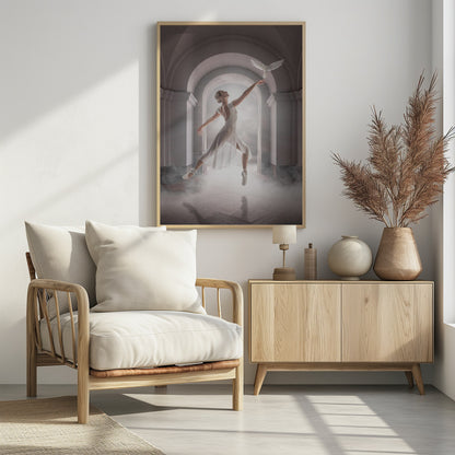 BirdDance - Poster / Art Print - interiör