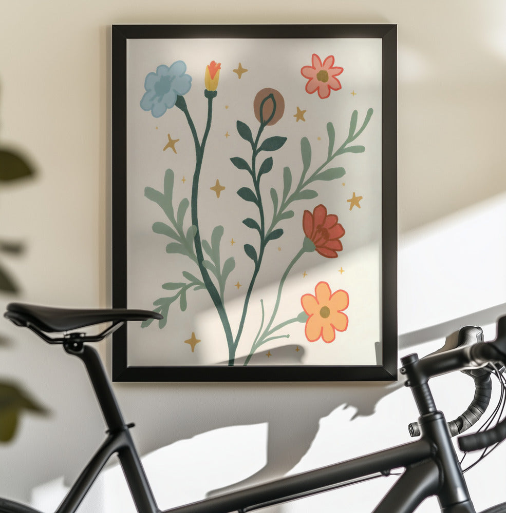 Magic Beans Plant - Poster / Art Print - interiör