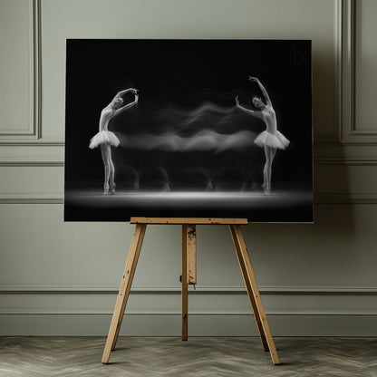 Double Pose - Poster / Art Print - interiör