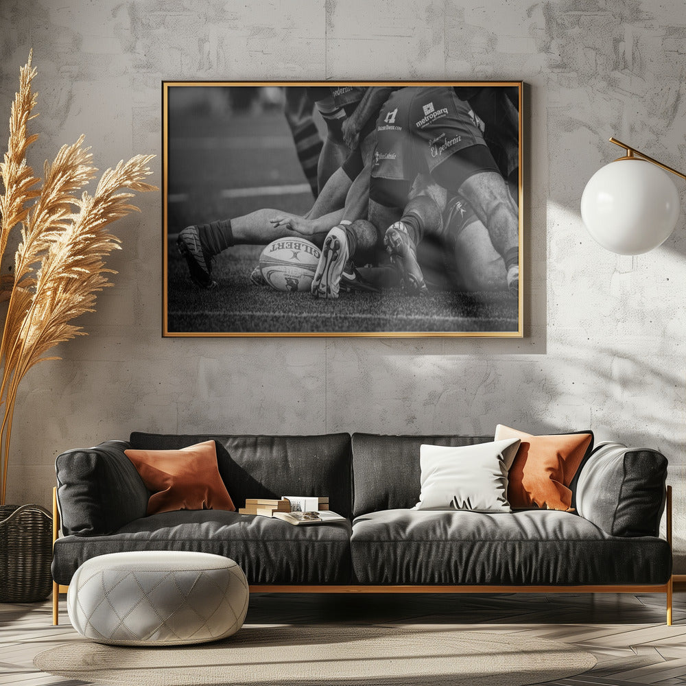 Rugby - Poster / Art Print - interiör