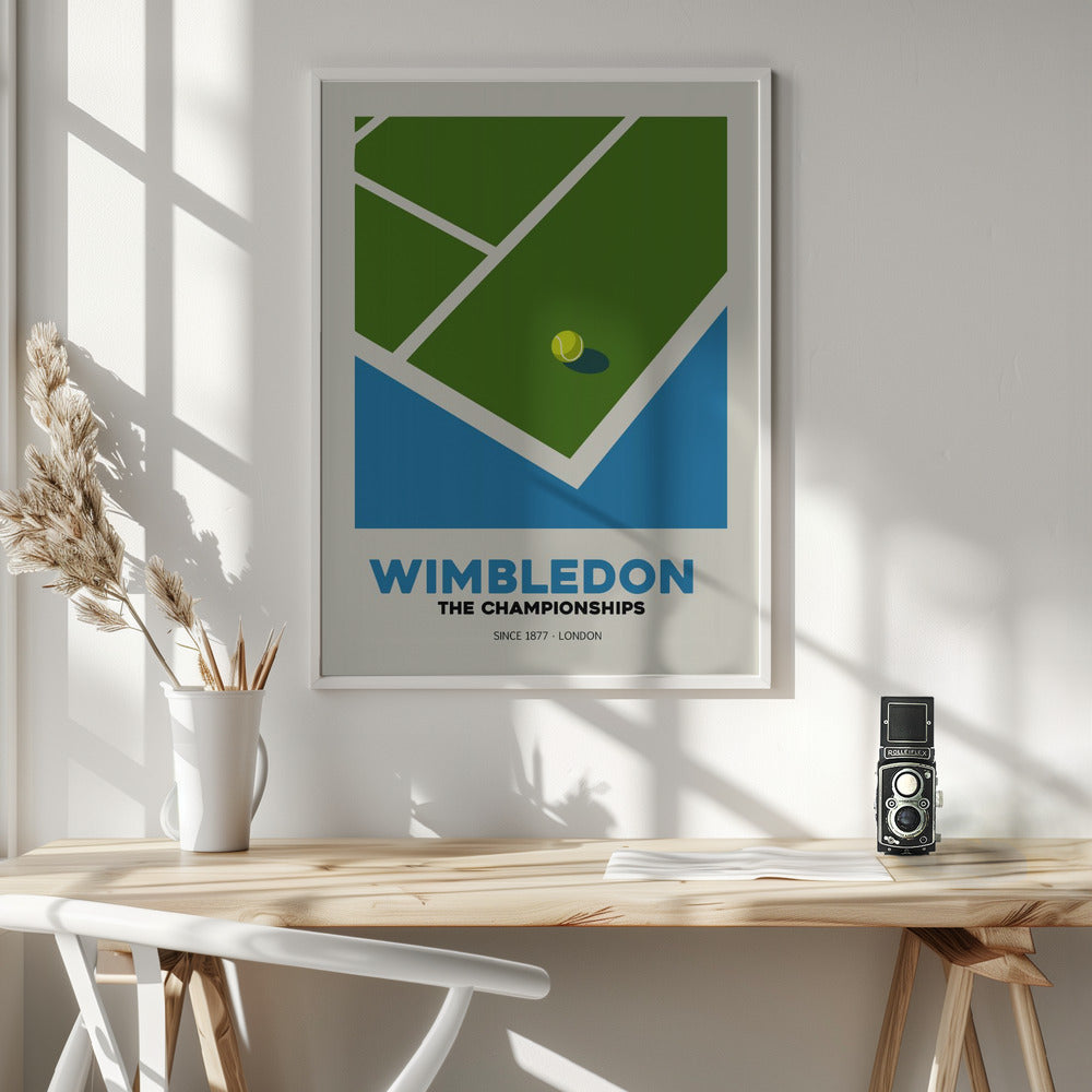 Wimbledon - Poster / Art Print - interiör