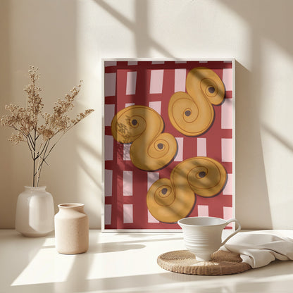 Lussebullar - Poster / Art Print - interiör
