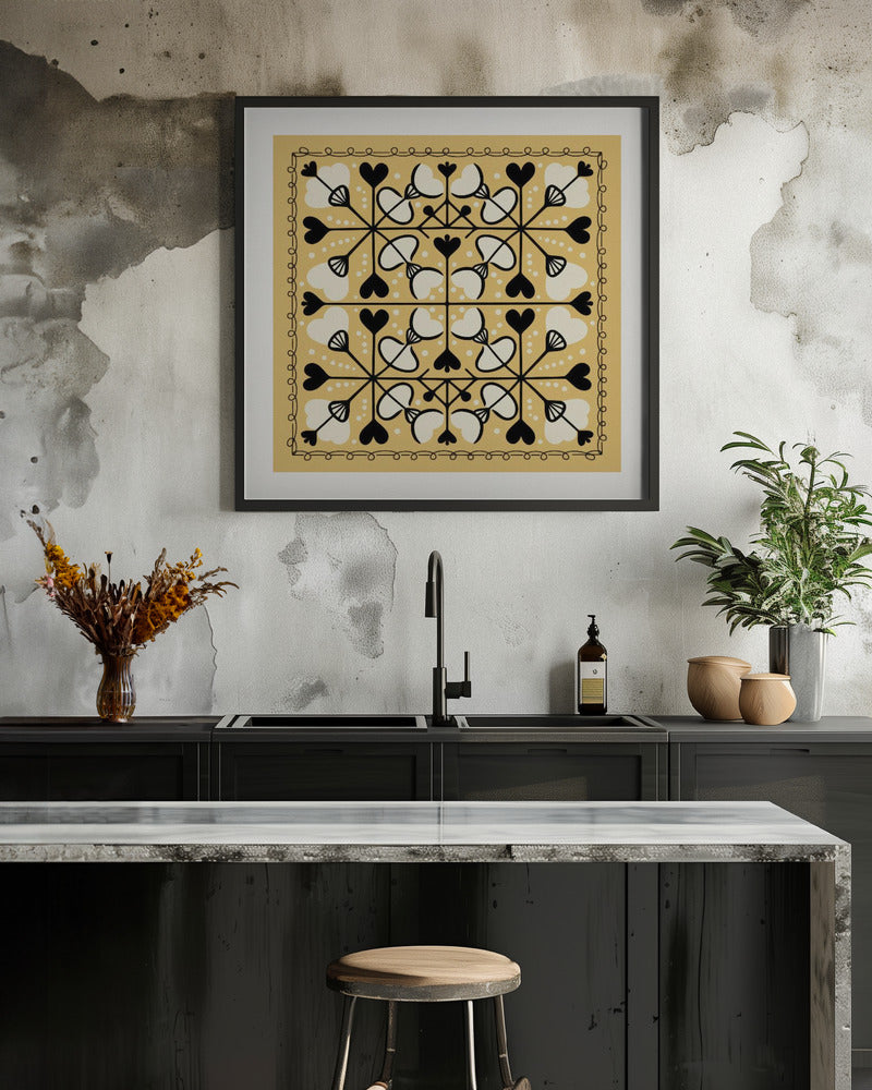 Some Kind of Floral - Poster / Art Print - interiör