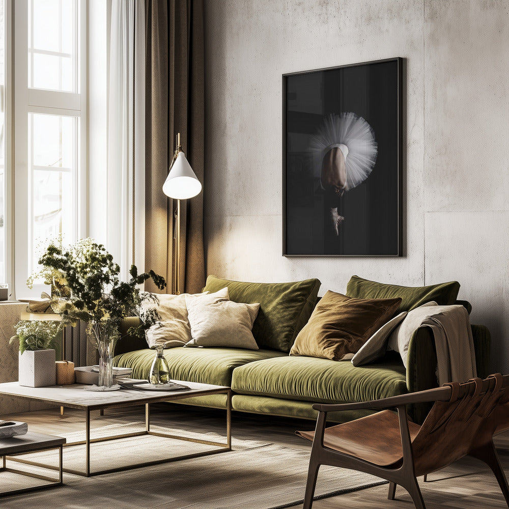 Flower - Poster / Art Print - interiör