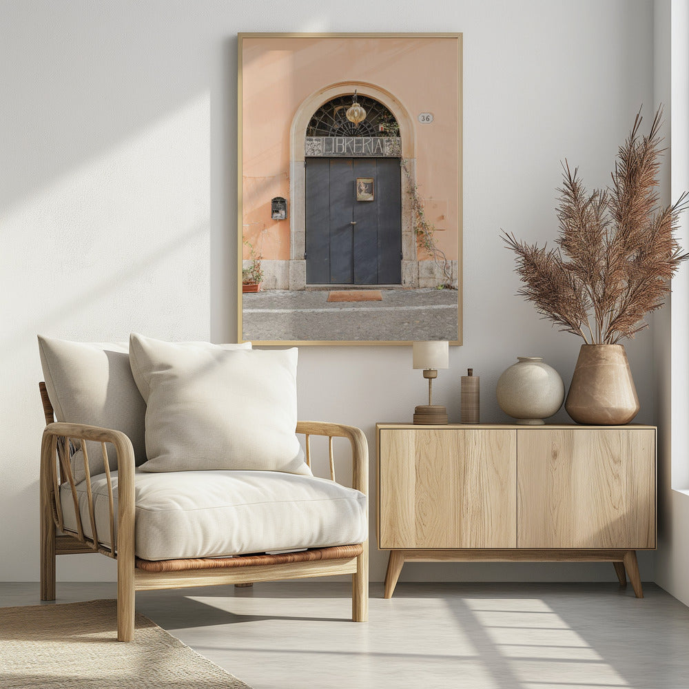 The Libreria Door - Poster / Art Print - interiör