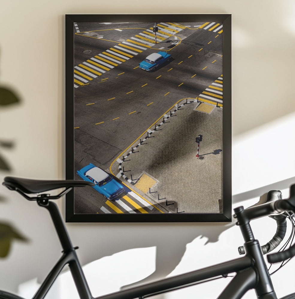 Havana Blue - Poster / Art Print - interiör
