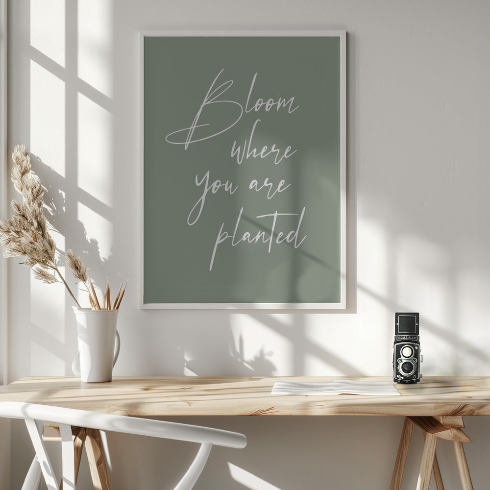 Bloom - Poster / Art Print - interiör