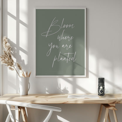 Bloom - Poster / Art Print - interiör