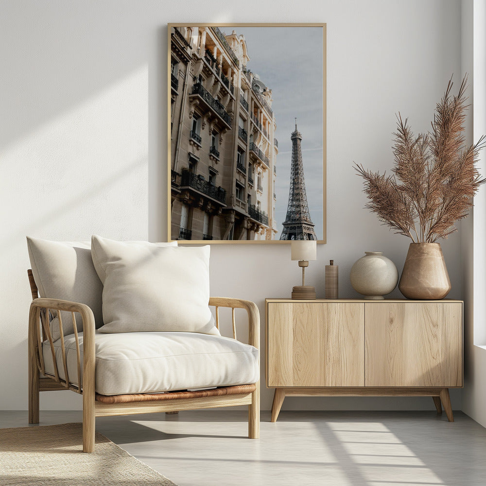 Eiffel Tower - Tour Eiffel - Poster / Art Print - interiör