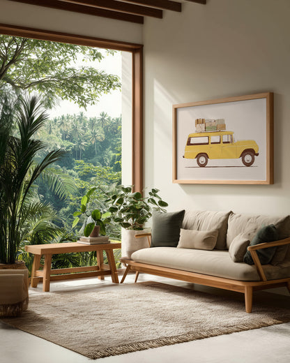 Summer Car ★★★ - Poster / Art Print - interiör