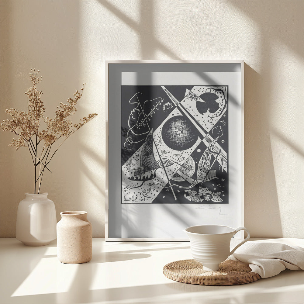 Kleine Welten VI (small Worlds VI) (1922) - Poster / Art Print - interiör
