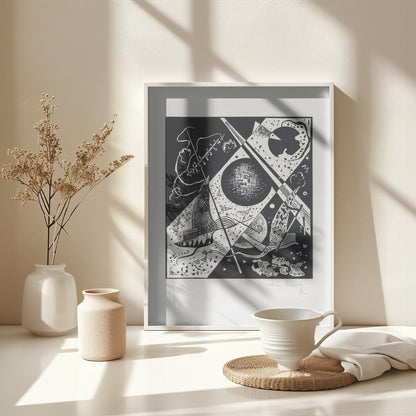 Kleine Welten VI (small Worlds VI) (1922) - Poster / Art Print - interiör