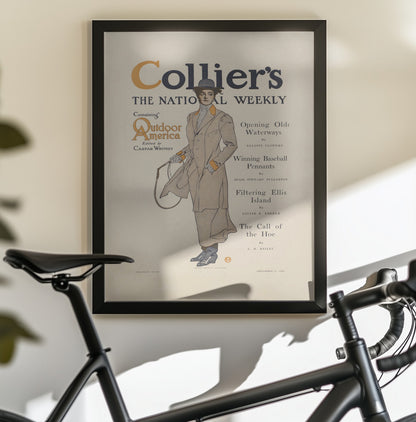 Collier's, the National Weekly, Containing Outdoor America - Poster / Art Print - interiör