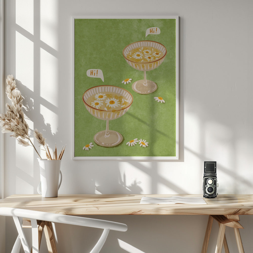 Hi - Poster / Art Print - interiör