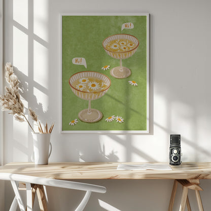 Hi - Poster / Art Print - interiör