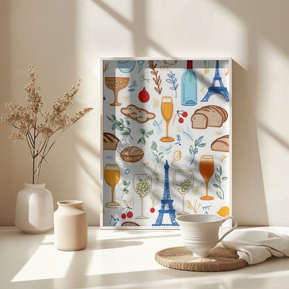 Paris Things - Poster / Art Print - interiör