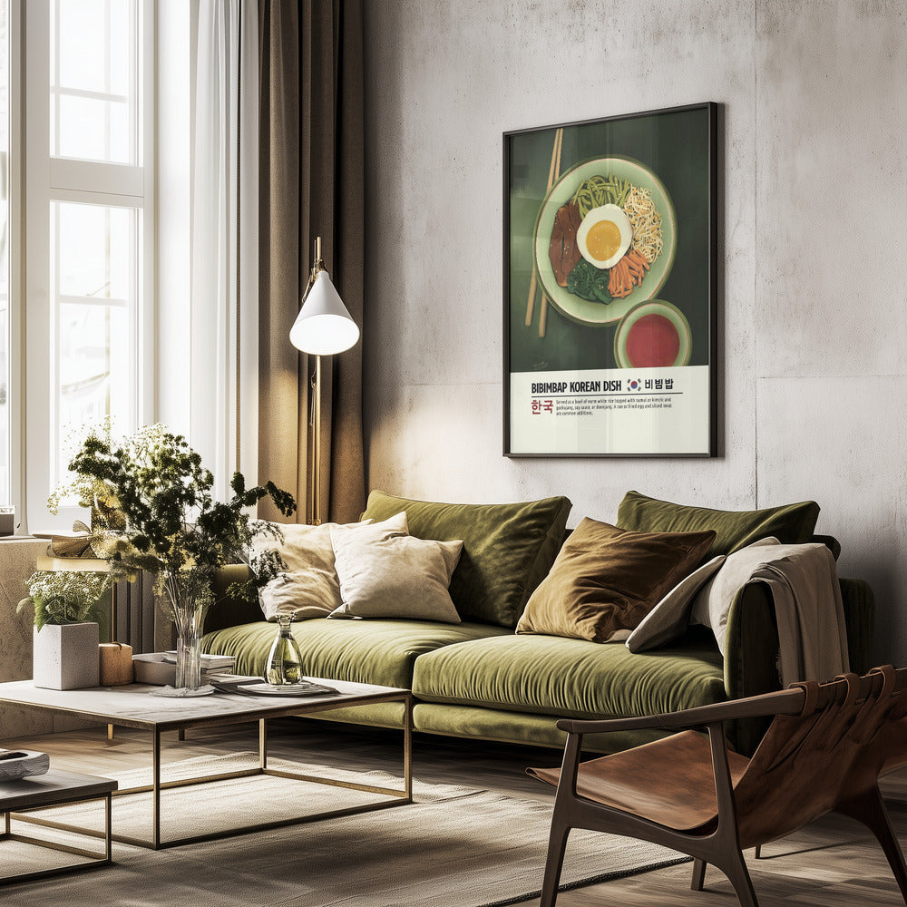 Bibimbap - Poster / Art Print - interiör