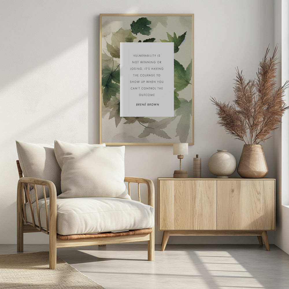 Vulnerability - Poster / Art Print - interiör