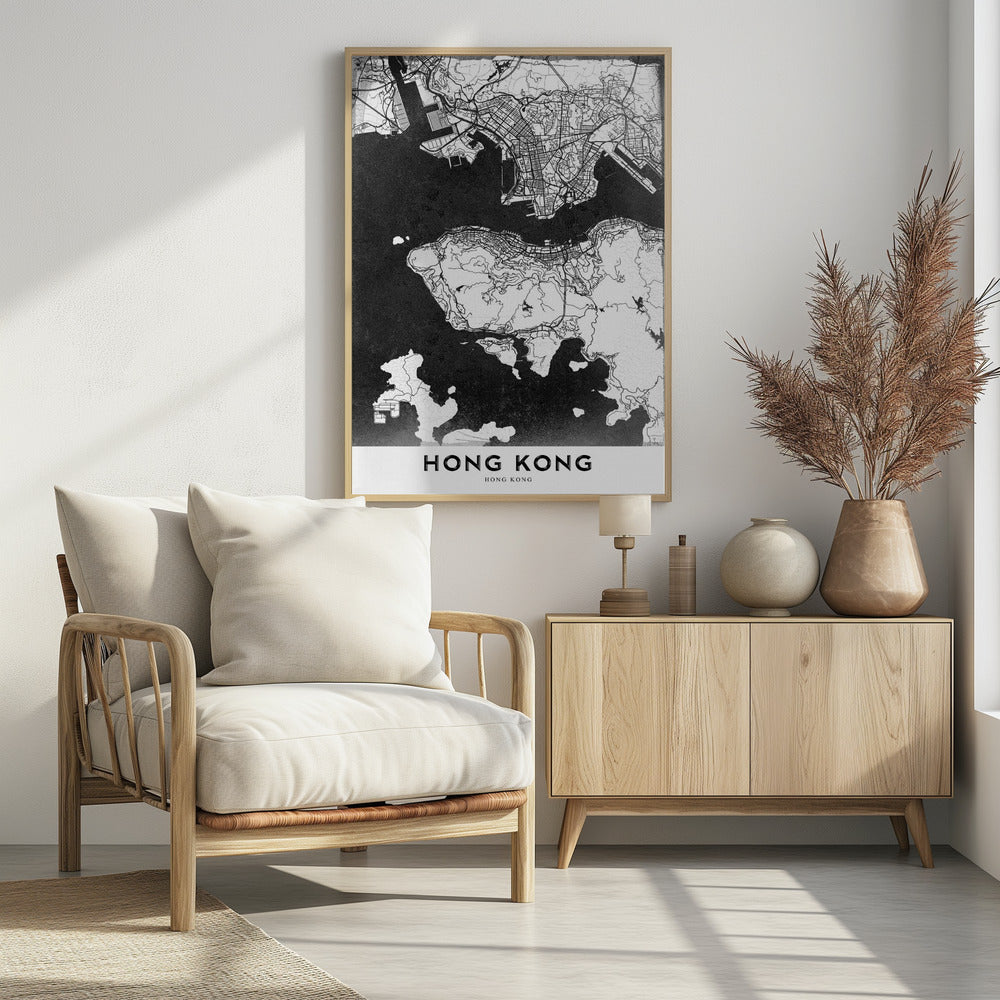 Hong Kong - Poster / Art Print - interiör
