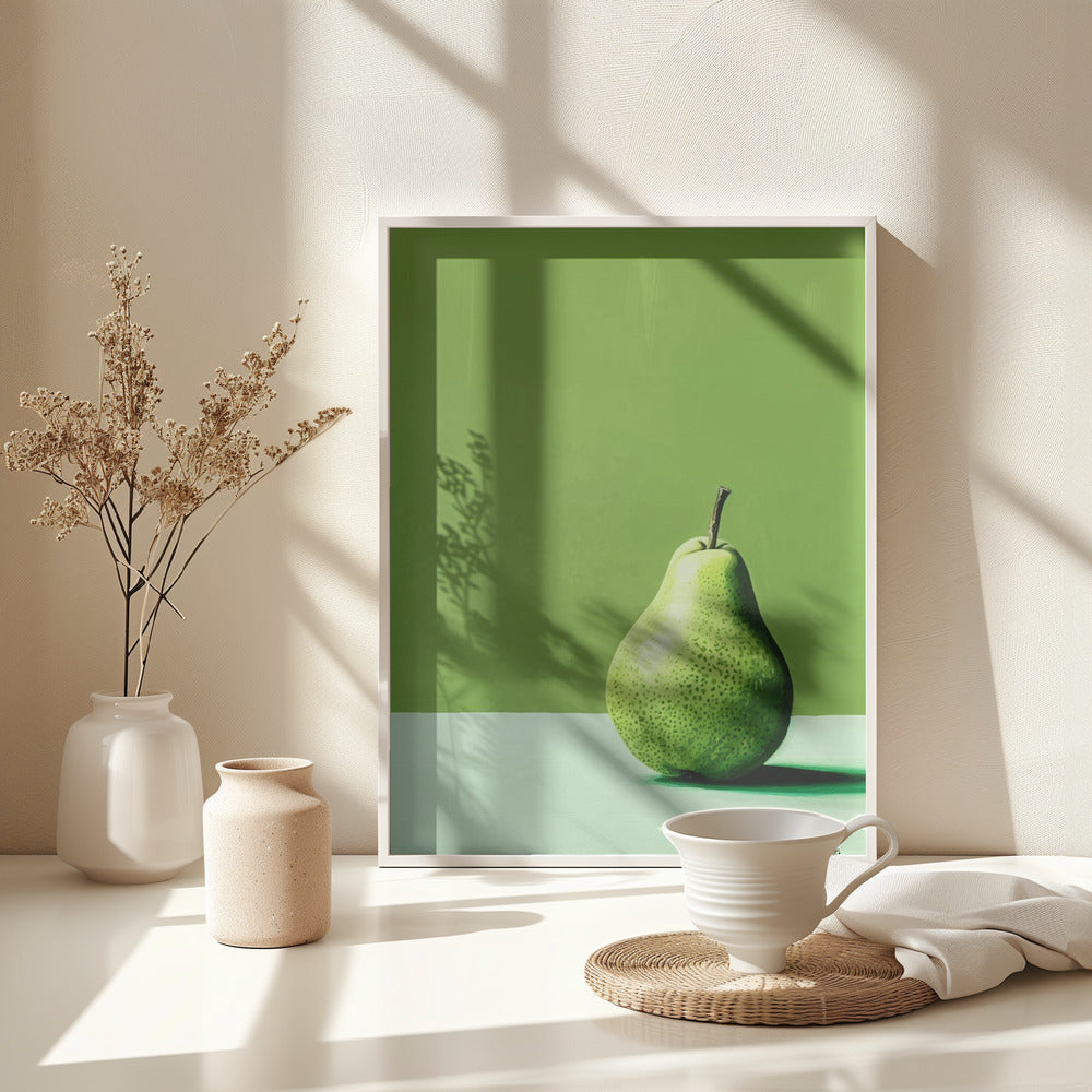 Pear - Poster / Art Print - interiör