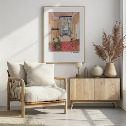 Ma Chambre Au Beau Rivage Boarder - Poster / Art Print - interiör
