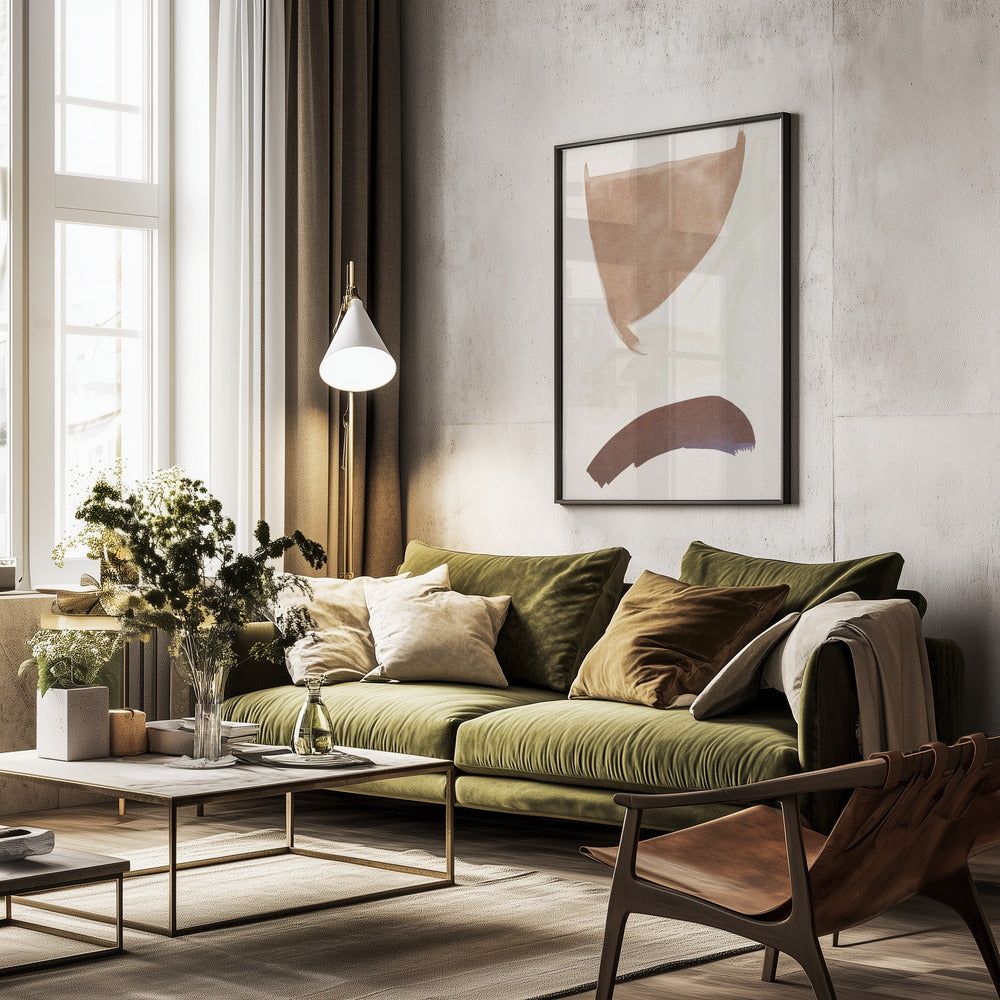 Geometric figure I - Poster / Art Print - interiör