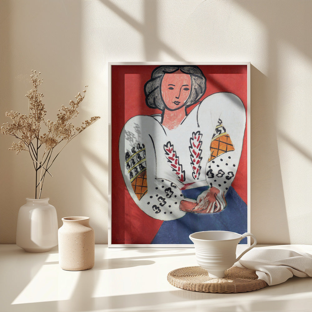 La Camicetta Romena 1940 - Poster / Art Print - interiör
