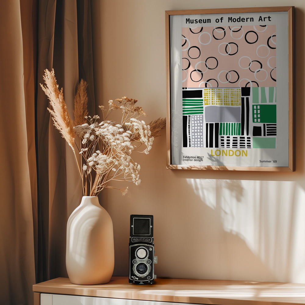 Museum of Modern Art London - Poster / Art Print - interiör