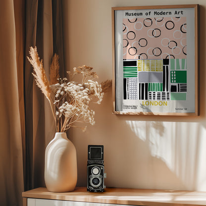 Museum of Modern Art London - Poster / Art Print - interiör
