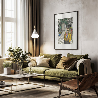 Naturally Gifted Singer - Poster / Art Print - interiör