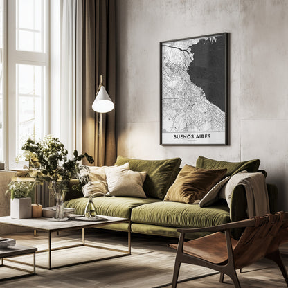 Buenos Aires - Poster / Art Print - interiör