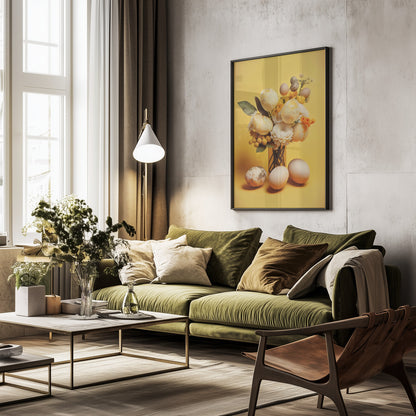 Easter Bouquet - Poster / Art Print - interiör