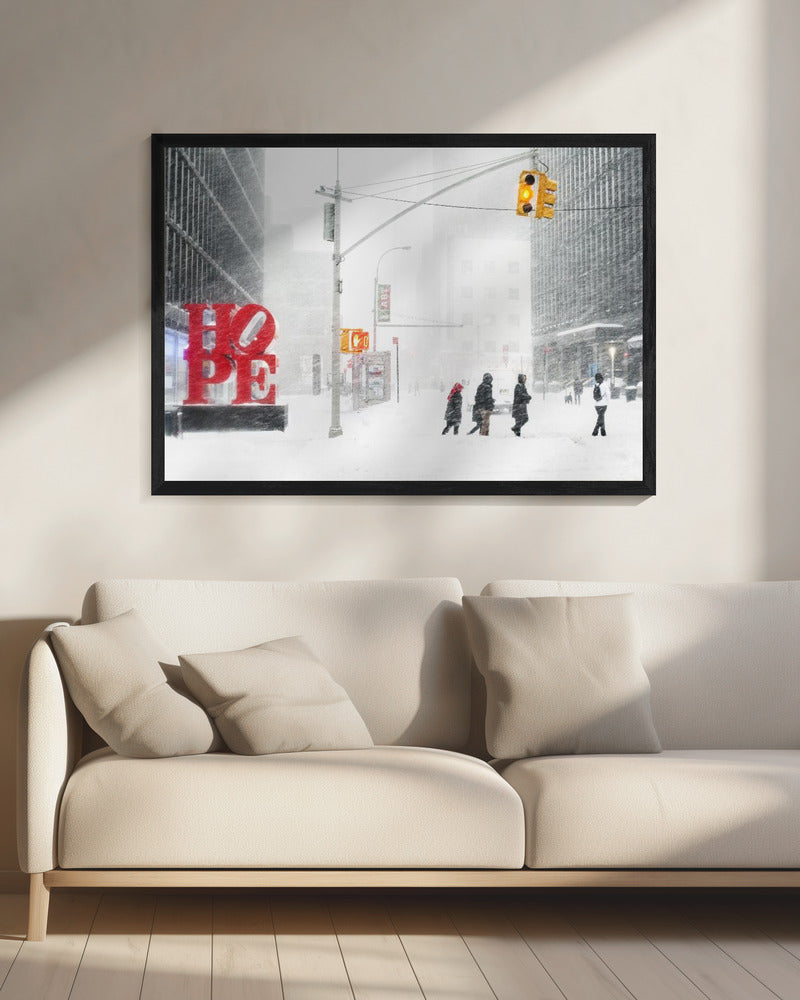HOPE - Poster / Art Print - interiör