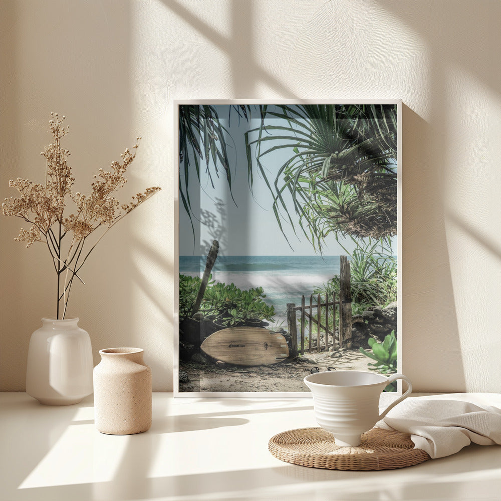 Secret Beach - Poster / Art Print - interiör