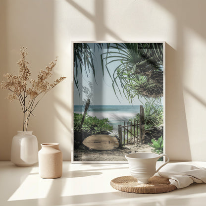 Secret Beach - Poster / Art Print - interiör