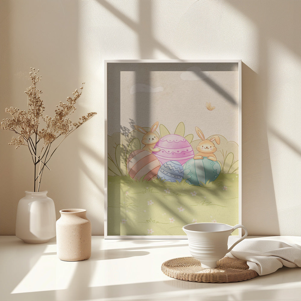Easter - Poster / Art Print - interiör