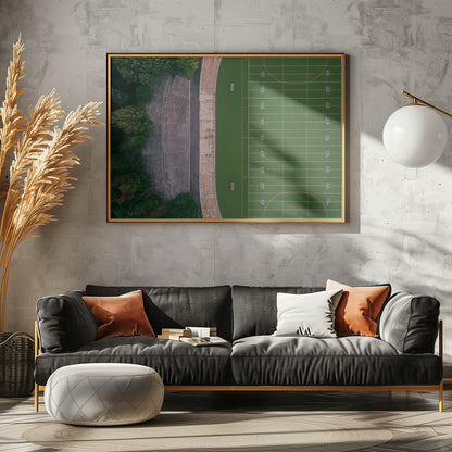 Velodrome - Poster / Art Print - interiör