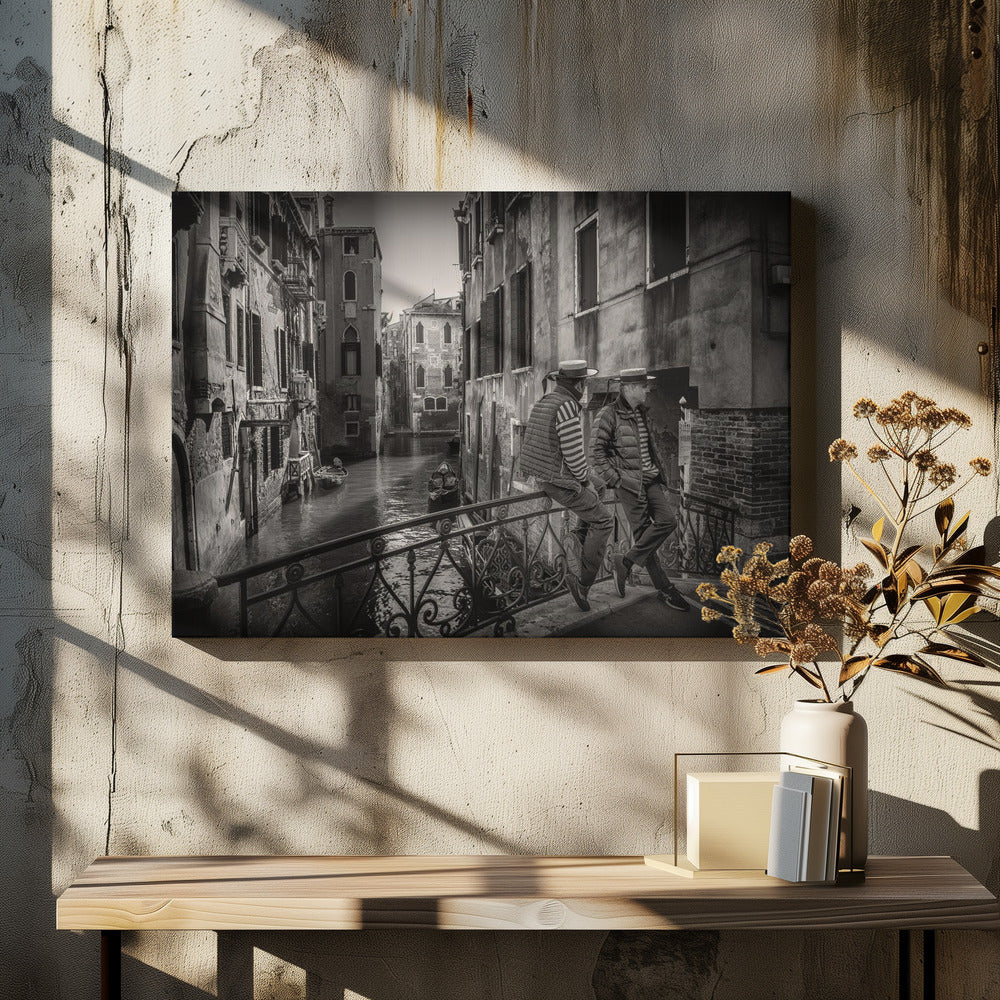 Gondolieri - Poster / Art Print - interiör
