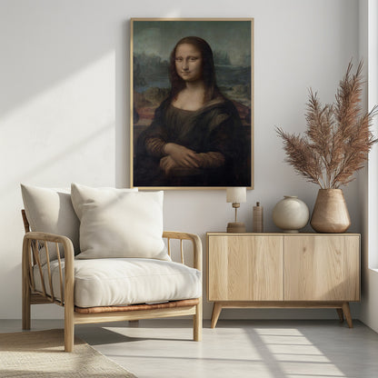 Mona Lisa Del Giocondo 1503–1506 - Poster / Art Print - interiör