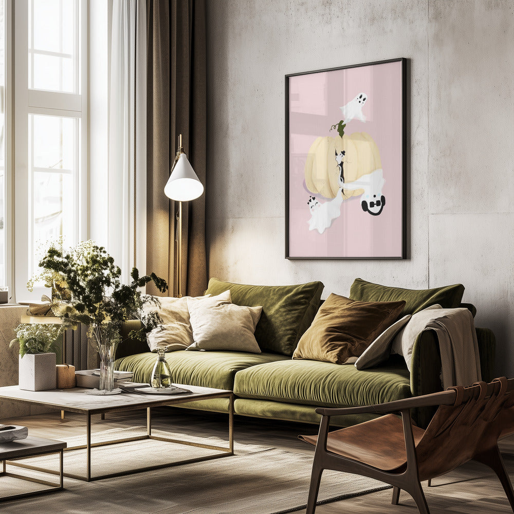 Peekaboo - Poster / Art Print - interiör