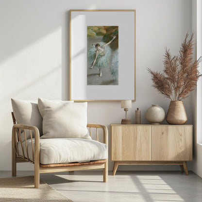 Dancer In Green No.2 - Poster / Art Print - interiör