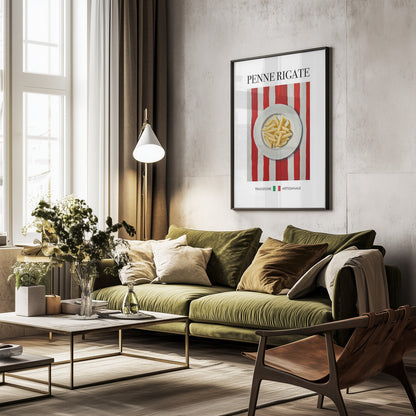 Penne Rigate - Poster / Art Print - interiör