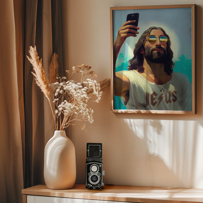 I Am Jesus - Poster / Art Print - interiör