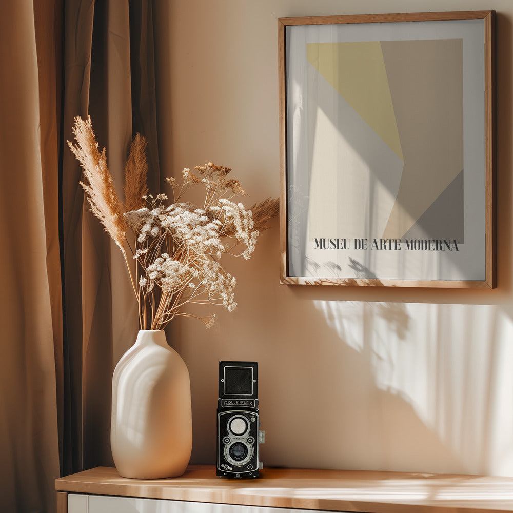 Museu De Arte Moderna 02 - Poster / Art Print - interiör
