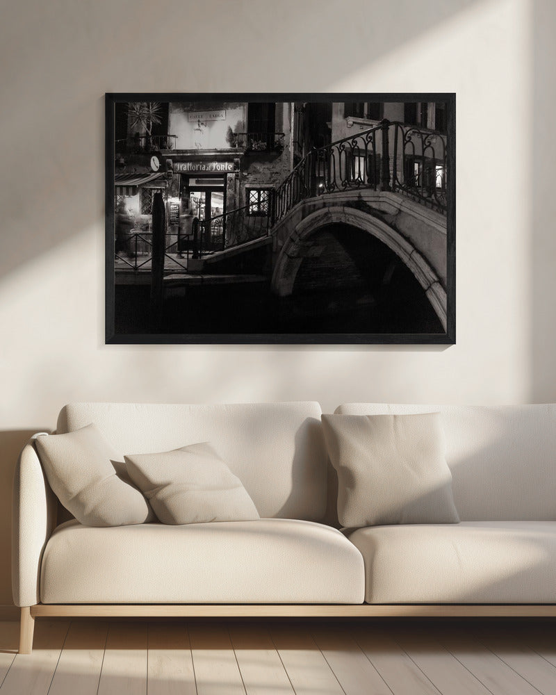 Trattoria al Ponte - Poster / Art Print - interiör