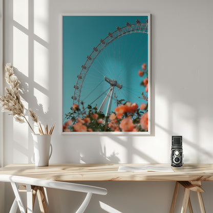 Magical London Eye - Poster / Art Print - interiör